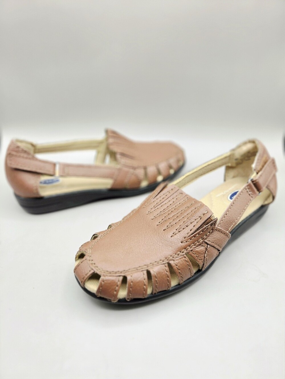 Dr. Scholl's Comfort Ranniosh Brown Hurache Sandals, Size 8M - Picture 8 of 11